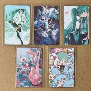 初音ミク　Photo Card　カード　５枚セット　③(カード)