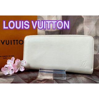 ルイヴィトン(LOUIS VUITTON)のLOUIS VUITTON  エピレザー　ジッピーウォレット　アイボリーカラー(財布)