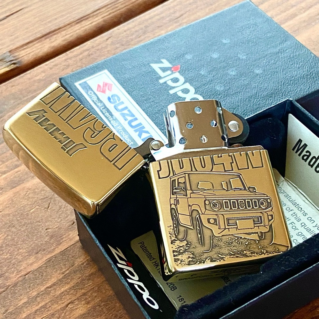 ZIPPO(ジッポー)のZippo ジムニー JB64W ブラスイブシ ジッポー オイルライター メンズのファッション小物(タバコグッズ)の商品写真