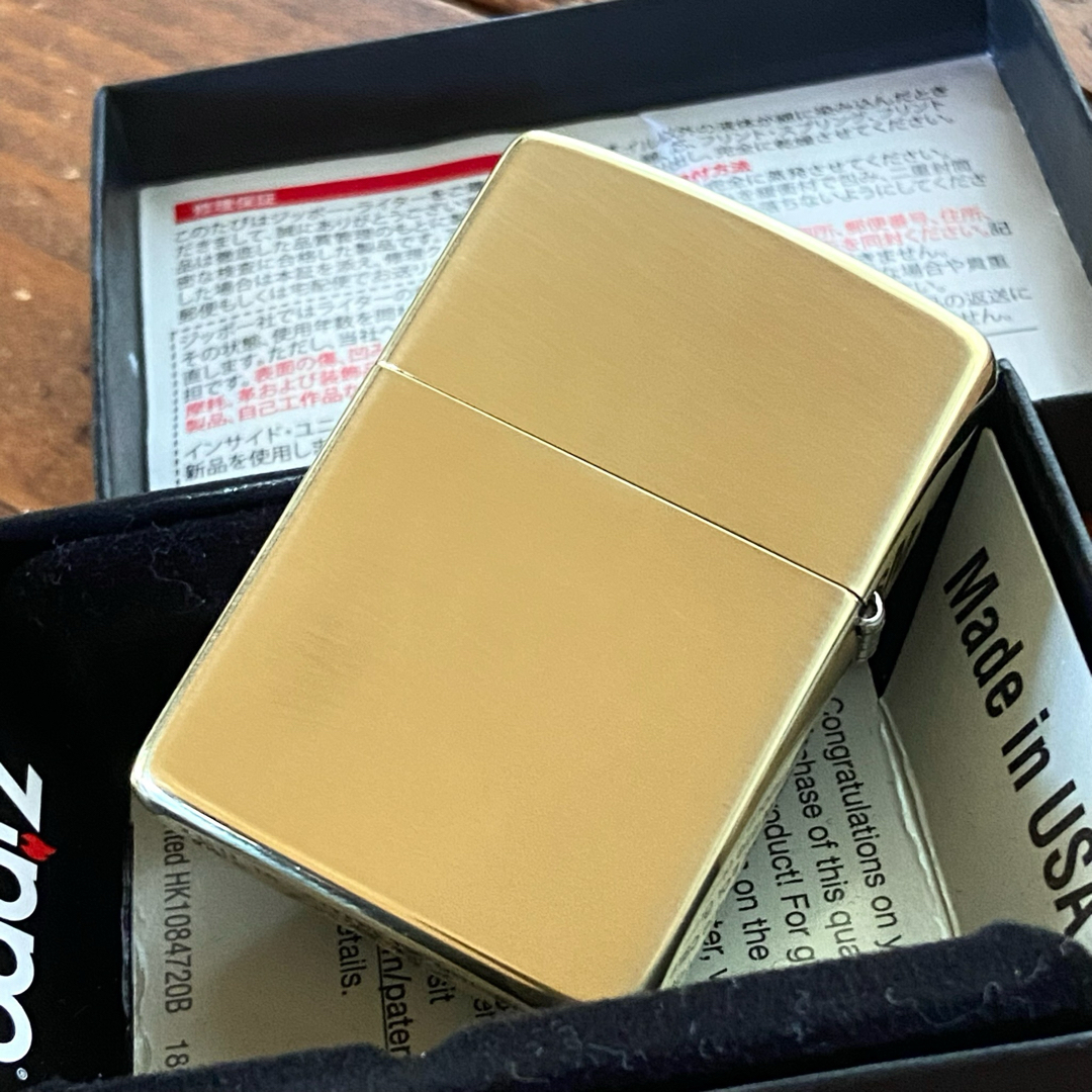 ZIPPO(ジッポー)のZippo ジムニー JB64W ブラスイブシ ジッポー オイルライター メンズのファッション小物(タバコグッズ)の商品写真