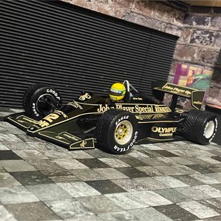 LOTUS - 限定版 純正タバコ仕様 1/18 PMA ロータス 97T アイルトン・セナ