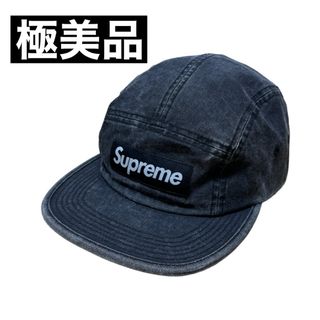 Supreme - 【極美品】即完売 シュプリーム キャンプ キャップ デニム 18SS ブラック