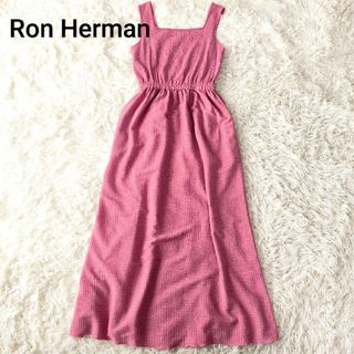 Ron Herman - Ron Herman ロンハーマン スクエアネックシャーリングワンピース Ｓ