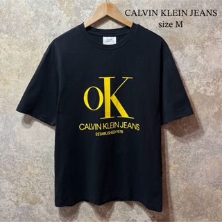 CALVIN KLEIN JEANS ラフシモンズ期 フロントロゴTシャツ