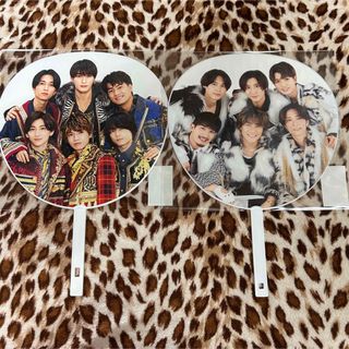 ストーンズ(SixTONES)の★SixTONES★うちわ２枚セット(アイドルグッズ)