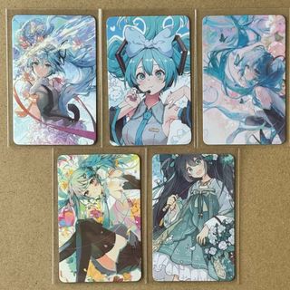 初音ミク　Photo Card　カード　５枚セット　⑨(カード)