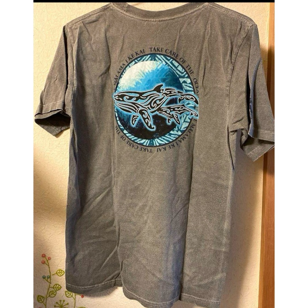 Crazy Shirts クジラTシャツ キッズL キッズ/ベビー/マタニティのキッズ服男の子用(90cm~)(Tシャツ/カットソー)の商品写真