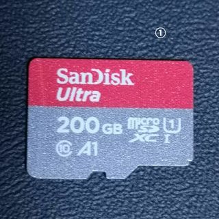 SanDisk - micro sdxc 200GB sandisk　①