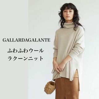 GALLARDA GALANTE - ガリャルダガランテ　ウールラクーンオーバータートル.