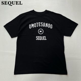 SEQUEL - 【未使用級】SEQUEL シークエル 表参道 Tシャツ ブラック L