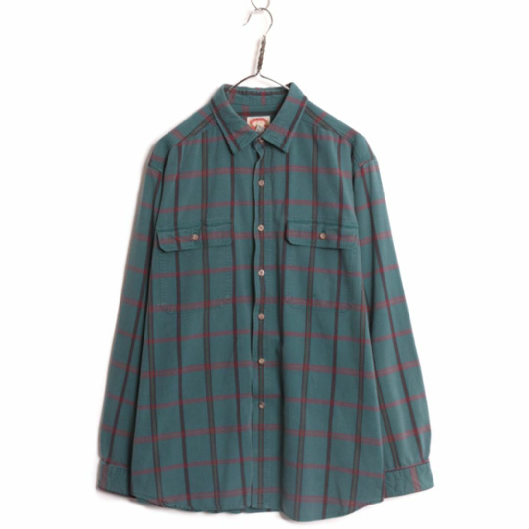 80s バナナリパブリック チェック 長袖 シャツ XL 古着 80年代 80s バナナリパブリック チェック 長袖 シャツ XL 古着 80年代