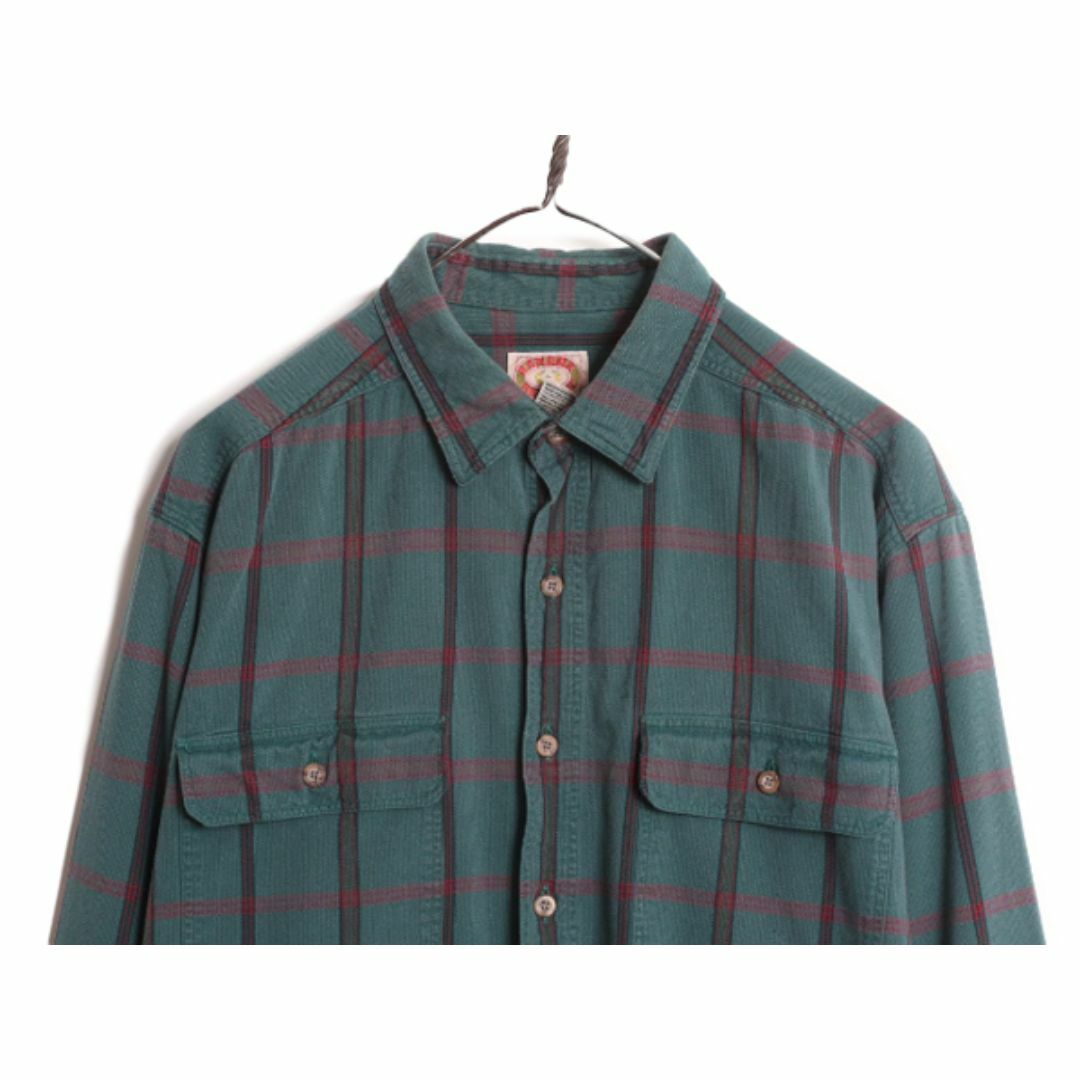 80s バナナリパブリック チェック 長袖 シャツ XL 古着 80年代 80s バナナリパブリック チェック 長袖 シャツ XL 古着 80年代