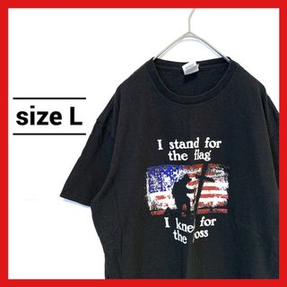 90s 古着 ノーブランド Tシャツ アメリカ ゆるダボ L (Tシャツ/カットソー(半袖/袖なし))