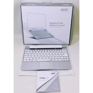 エイサー(Acer)の【純正】ACER ICONIA TAB W510用　バッテリ内蔵キーボードドック(PC周辺機器)