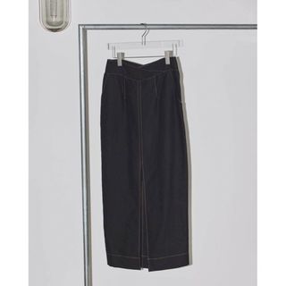 トゥデイフル(TODAYFUL)のトゥデイフルCottonline Stitch Skirt デニムロングスカート(デニム/ジーンズ)