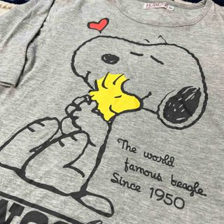 SNOOPY - SNOOPY スヌーピー PEANUTS ピーナッツ 半袖Tシャツ