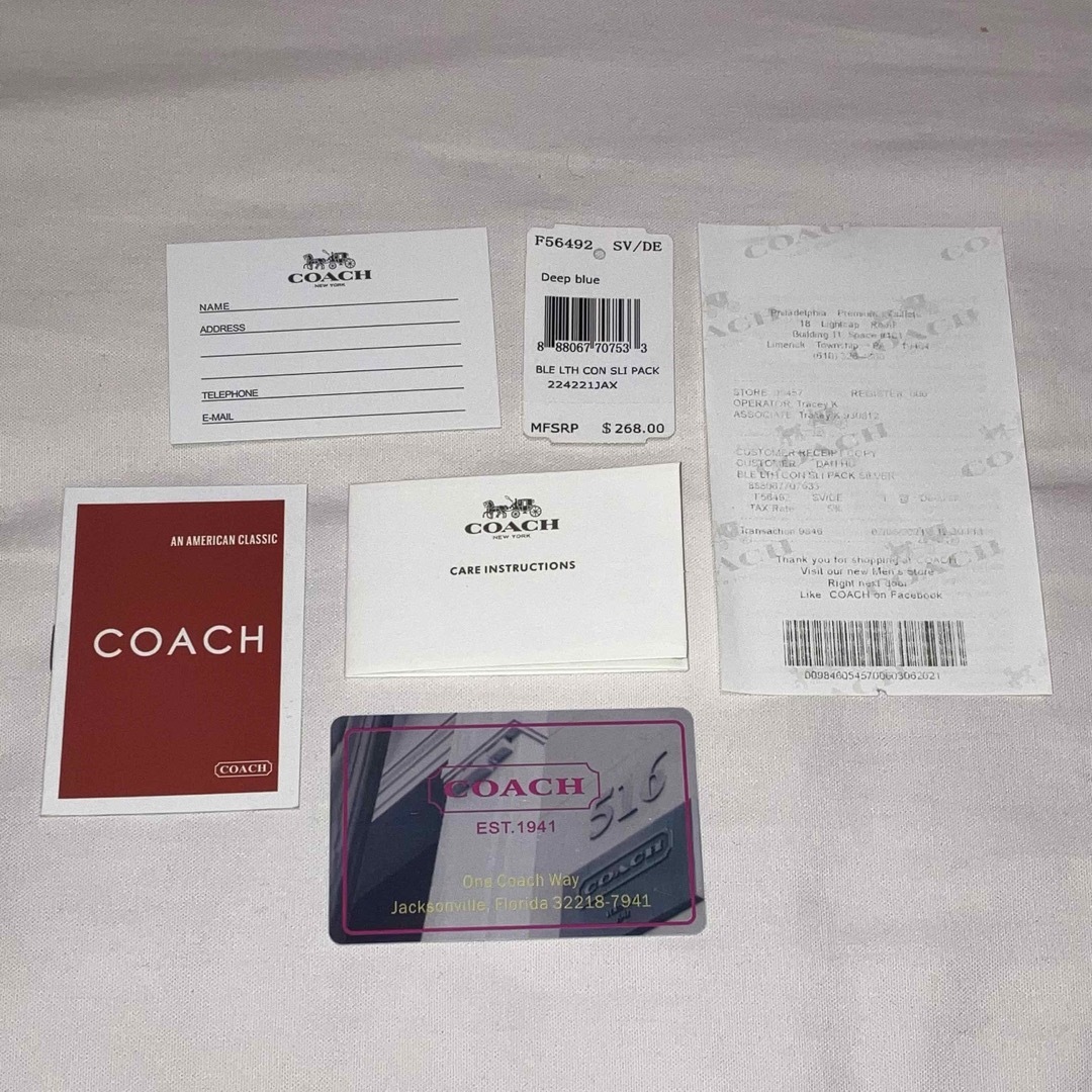 COACH(コーチ)のコーチ　coach 財布　長財布 メンズのファッション小物(長財布)の商品写真