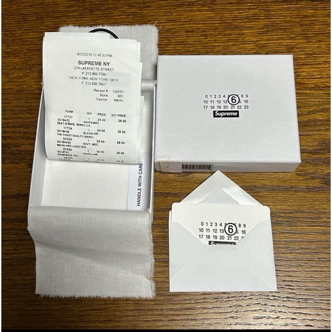 Supreme - 新品 Supreme x MM6 レシート ウォレット 財布 Supreme - 新品 Supreme x MM6 レシート ウォレット 財布