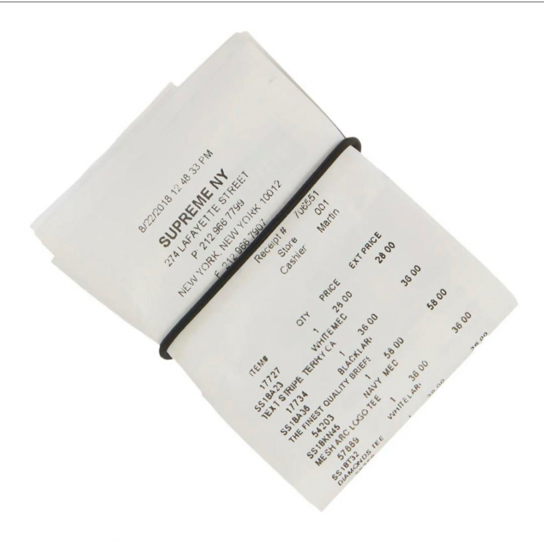 Supreme - 新品 Supreme x MM6 レシート ウォレット 財布 Supreme - 新品 Supreme x MM6 レシート ウォレット 財布