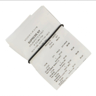 シュプリーム(Supreme)の新品 Supreme x MM6 レシート ウォレット 財布 マルジェラ コラボ(折り財布)