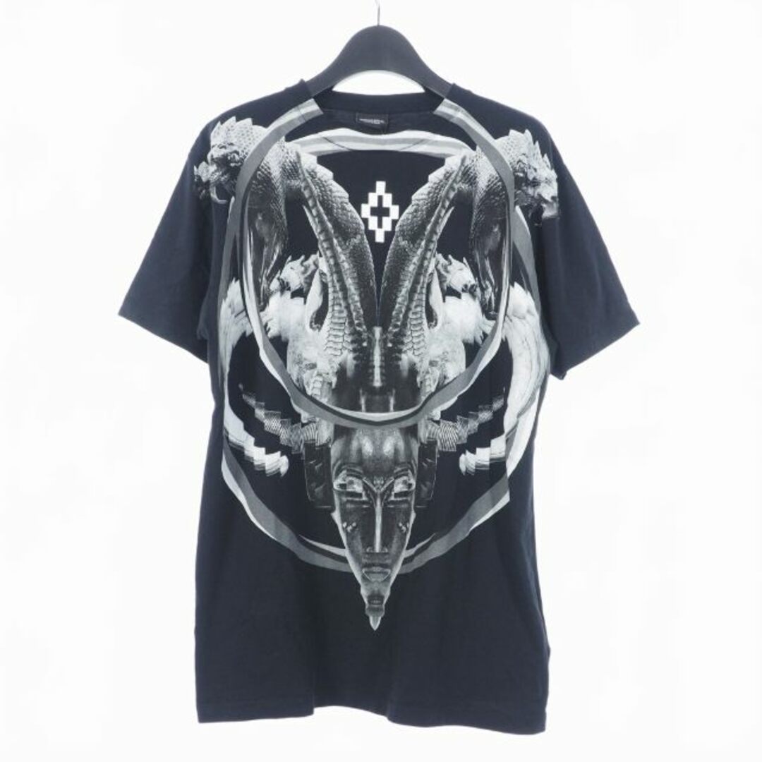 MARCELO BURLON(マルセロブロン)のマルセロバーロン マルセロブロン オーロラ Tシャツ 半袖 ロゴ S ブラック  メンズのトップス(Tシャツ/カットソー(半袖/袖なし))の商品写真