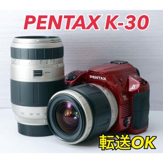 ペンタックス(PENTAX)の★PENTAX K-30★美品●スマホ転送●Wズームレンズ●豪華な付属品(デジタル一眼)