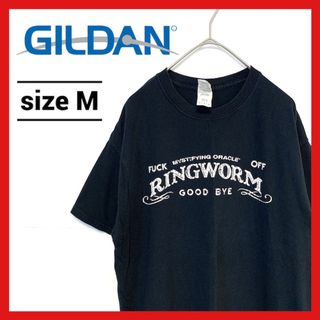 ギルタン(GILDAN)の90s 古着 ギルダン Tシャツ ブラックT トップス M (Tシャツ/カットソー(半袖/袖なし))