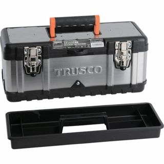 【色:シルバー_サイズ:S】TRUSCO(トラスコ) ステンレス工具箱 Sサイズ(その他)