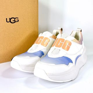 アグ(UGG)の【新品未使用】UGG LA FLEX フレックス スニーカー ホワイト23.0(スニーカー)