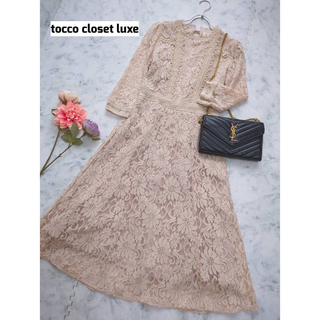 TOCCO closet - tocco closet luxe　トッコクローゼット　総レース　ワンピース