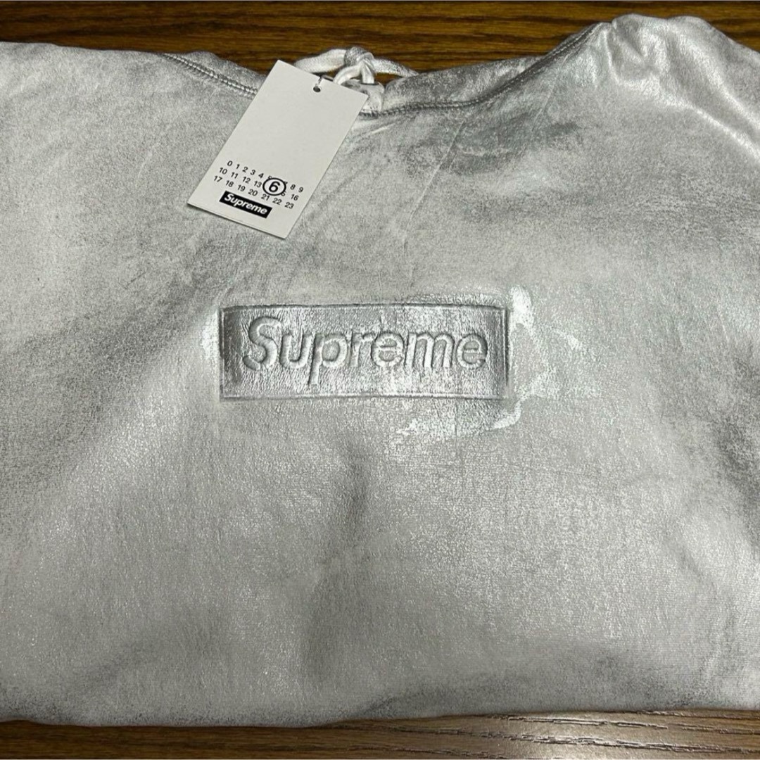 Supreme - Supreme MM6 マルジェラ コラボ Box Logo パーカー Supreme - Supreme MM6 マルジェラ コラボ Box Logo パーカー