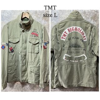 ティーエムティー(TMT)のTMT ティーエムティー M-65 ミリタリージャケット ワッペン(ミリタリージャケット)