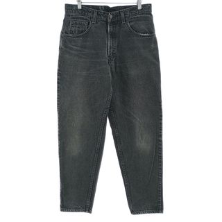 リーバイス(Levi's)の古着 90年代 リーバイス Levi's 560-0260 ブラックデニム テーパードデニムパンツ USA製 メンズw33 ヴィンテージ /eaa400596(デニム/ジーンズ)