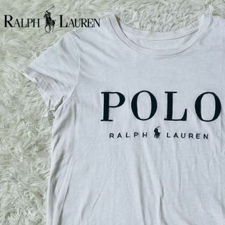 ポロラルフローレン(POLO RALPH LAUREN)のラルフローレン　ポロ　Tシャツ　刺繍　ポニー　ロゴ　白(Tシャツ(半袖/袖なし))