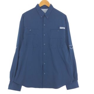 コロンビア(Columbia)の古着 コロンビア Columbia PFG OMNI-SHADE 長袖 フィッシングシャツ メンズM /eaa443606(シャツ)