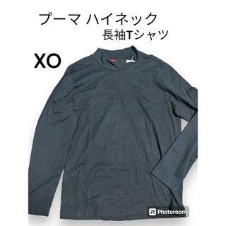 プーマ PUMA ハイネック Tシャツ 黒 XO メンズ