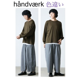 handvaerk - 定価12,650円✨NY発✨handvaerk✨60/2Tシャツ