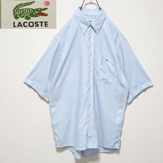 ラコステ(LACOSTE)のラコステ ワンポイント 刺繍 ロゴ ポケット付 半袖 シャツ(シャツ)