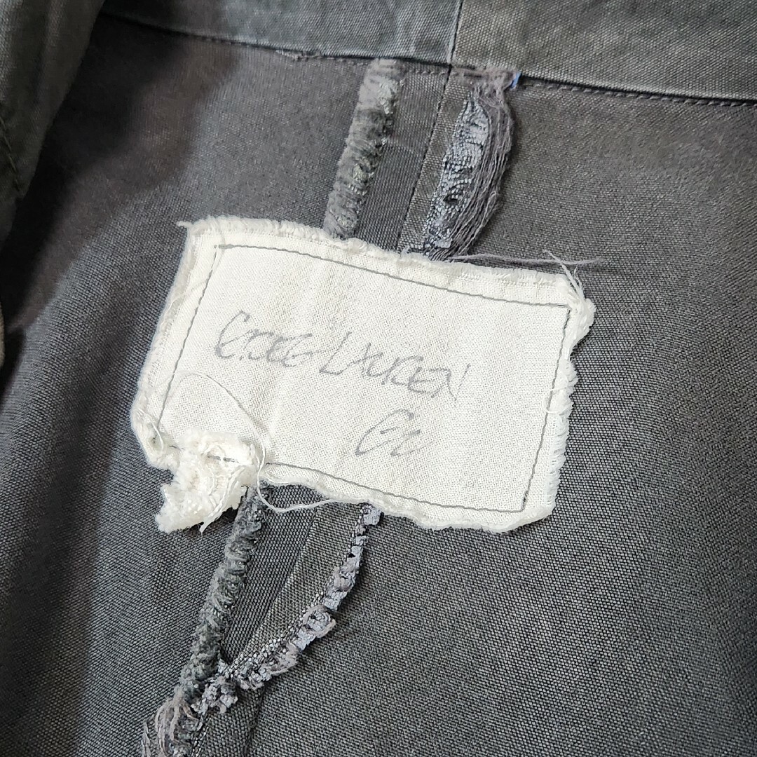 Greg Lauren(グレッグローレン)のGREG LAUREN  "THE ARMY TENT BUTTON FRONT メンズのジャケット/アウター(ミリタリージャケット)の商品写真