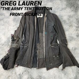 グレッグローレン(Greg Lauren)のGREG LAUREN  "THE ARMY TENT BUTTON FRONT(ミリタリージャケット)