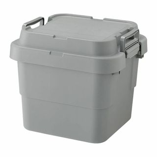 【新着商品】リス 収納ボックス スタッキング トランクカーゴ 30L グレー 日(ケース/ボックス)