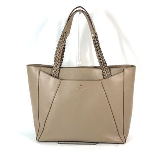 マックスマーラ MAX MARA ロゴ ウィークエンド WEEKEND トートバッグ カバン ショルダーバッグ レザー ベージュ系 美品