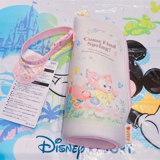 ディズニー(Disney)のディズニー　カムファインドスプリング　ドリンクボトルケース　ペットボトルケース(キャラクターグッズ)