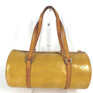 ルイヴィトン(LOUIS VUITTON)のルイヴィトン LOUIS VUITTON ベッドフォード M91006 モノグラムヴェルニ 肩掛け カバン 筒形ショルダーバッグ ショルダーバッグ モノグラムヴェルニ ベージュ(ショルダーバッグ)