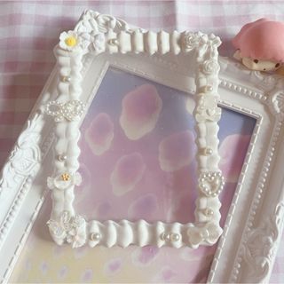 ホイップデコケース デコホイップ ハンドメイド ホワイト(その他)