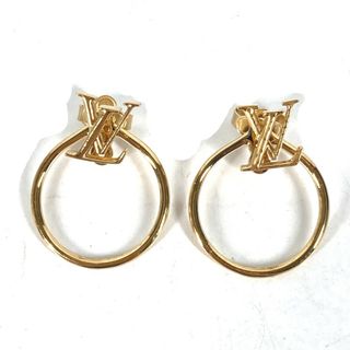 ルイヴィトン(LOUIS VUITTON)のルイヴィトン LOUIS VUITTON ピアス・LV エクリプス M00763 アクセサリー ピアス メタル ゴールド 美品(ピアス)