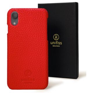 unifiss  iPhone XR ケース　高級 シュリンク PU レザー(iPhoneケース)