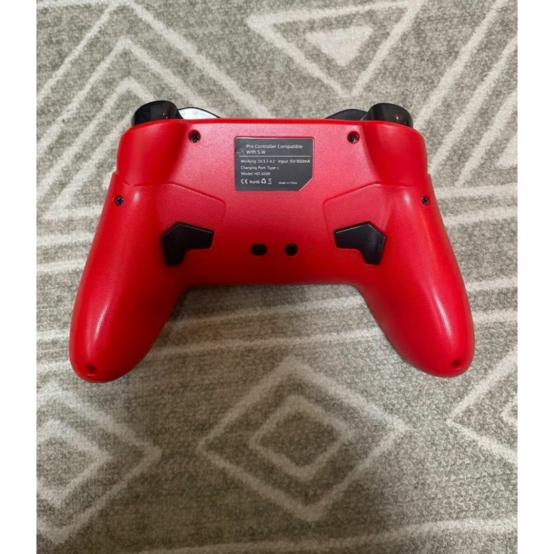 Nintendo Switch - New Design ワイヤレスコントローラー 赤 Nintendo Switch - New Design ワイヤレスコントローラー 赤