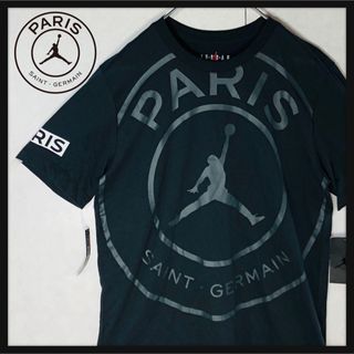 パリサンジェルマン(Paris Saint-Germain)の【新品 タグ付き】ナイキ ジョーダン パリサンジェルマン ジャンプマン コラボ(Tシャツ/カットソー(半袖/袖なし))