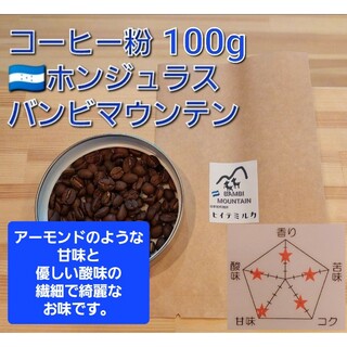 コーヒー粉orコーヒー豆100g　バンビマウンテン(コーヒー)